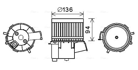 AVA QUALITY COOLING Salona ventilators FT8448